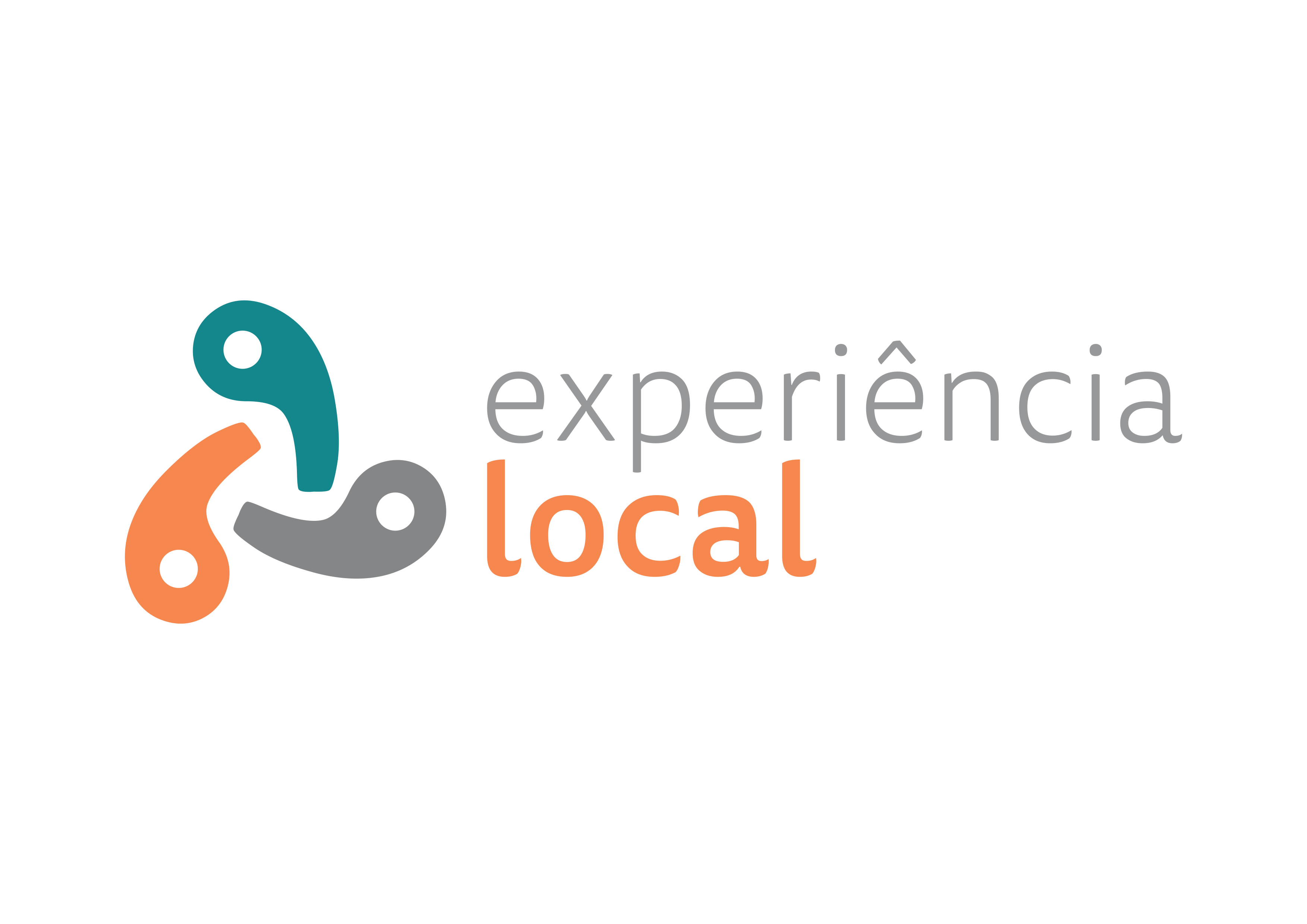 Logo Colorida Completa Experiência Local